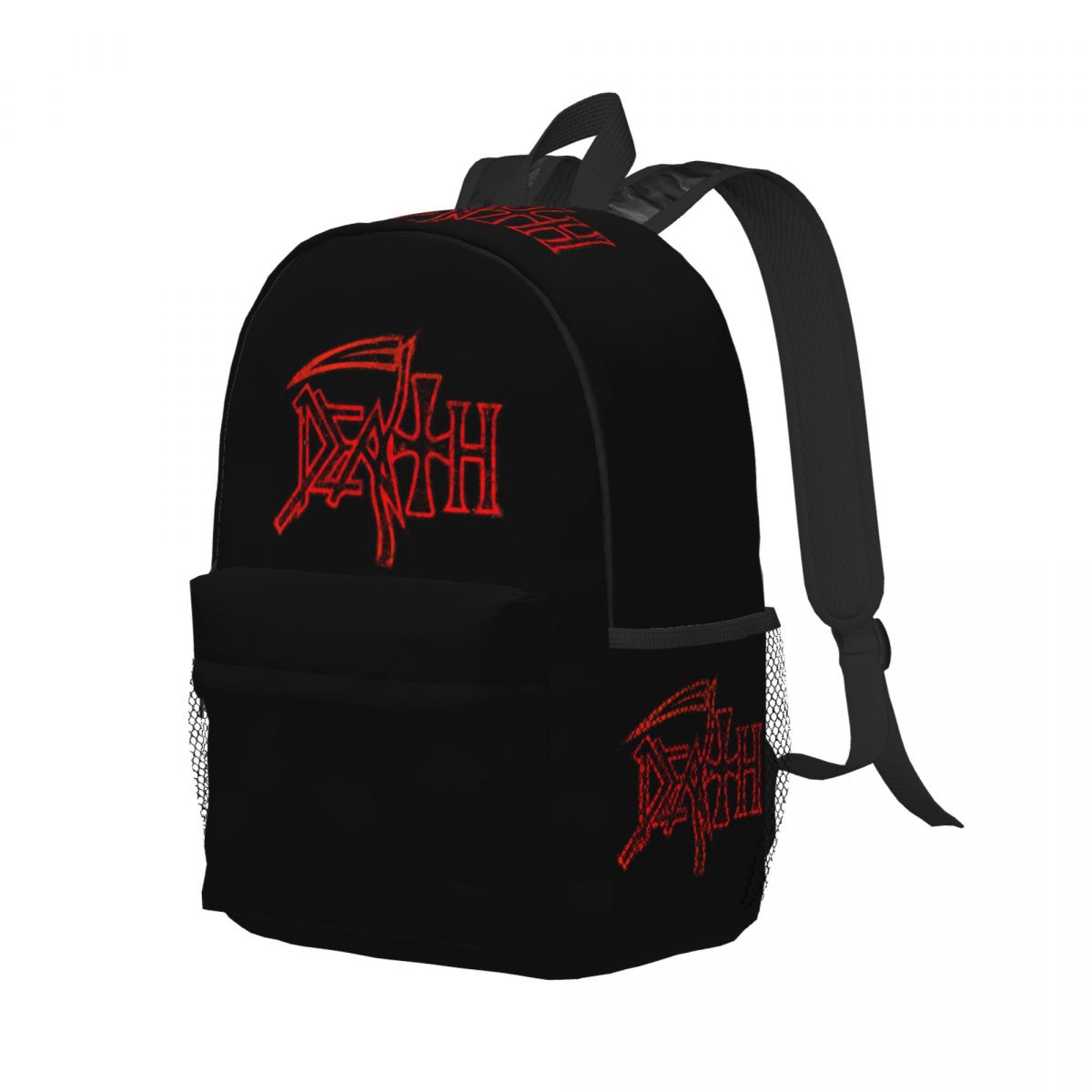 Resin Art Logo - Death Band Logo Plecak Student Chłopcy