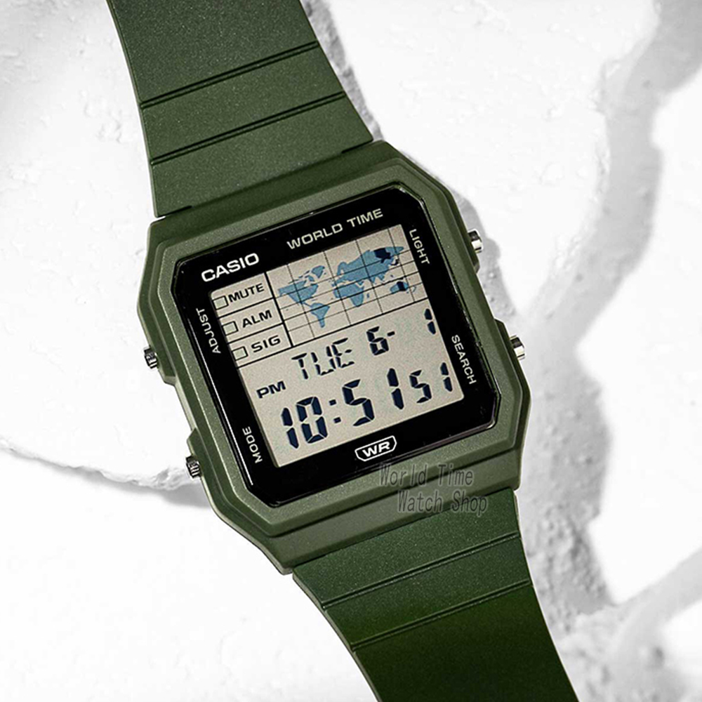 Resin Art Watch - Zegarek Casio męski topowy luksusowy zestaw
