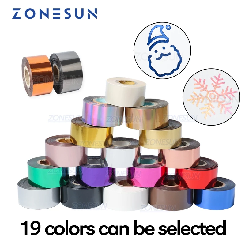 Resin Art Logo - Folia do hot stampingu ZONESUN 3cm,