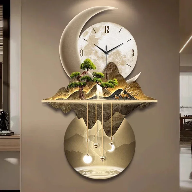 Zegar ścienny artystyczny LED  – Resin Art Watch recenzja i cena